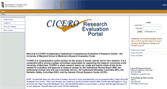 Desktop Screenshot of cicero.umaryland.edu
