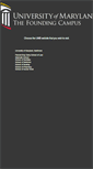 Mobile Screenshot of 2009perinatal.umaryland.edu